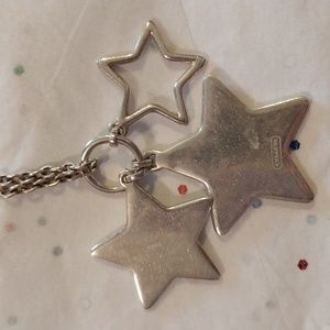 Older Coach sterling silver necklace, not quite vintage
